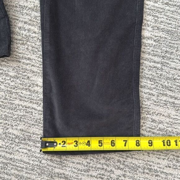 NWT FAHERTY STRETCH CORDUROY UTILITY JUMPSUIT IN WASHED BLACK Small - Picture 13 of 15